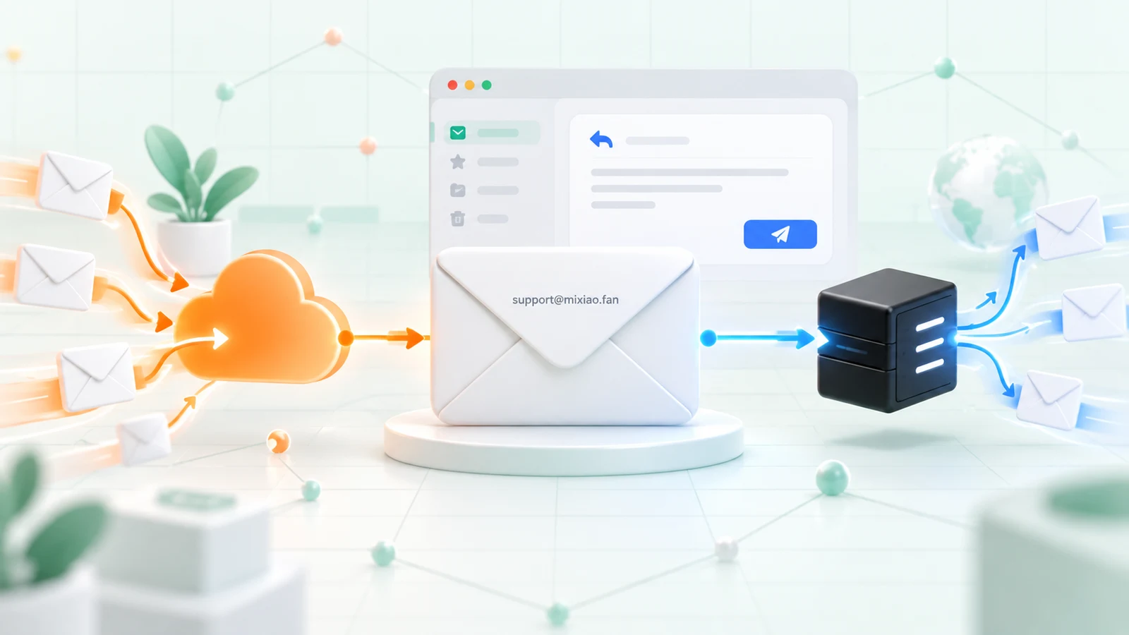 用 Cloudflare + Resend，0 成本搭建可收发的域名邮箱